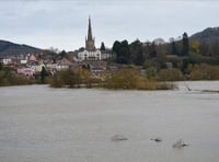 River Wye flood warning from Met Office