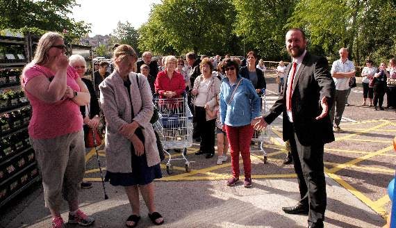 New B&M store bucks the high street trend