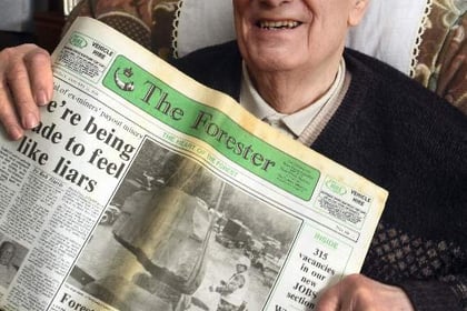 Read all about it! Former Forester printer Ken celebrates his 90th birthday
