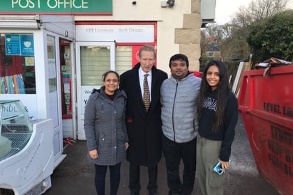 Warm welcome for new village shop owners