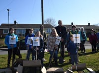 Tidenham scouts plug into nature with new wildflower meadow