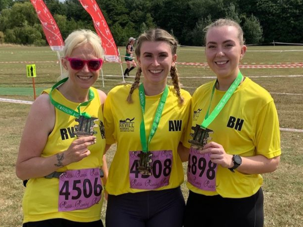 Rachel Vanhagen, Amy Wallace and Beth Haile