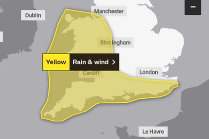 Met Office issues yellow weather warning for wind and rain