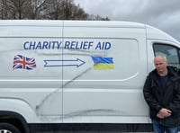 Vandals deface Ukraine aid vehicle with Russian war ‘Z’