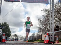 Good showing by Cory in Copenhagen Half Marathon