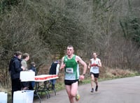 Forest's Marcus and Amy first locals home in Spring Trails Marathon