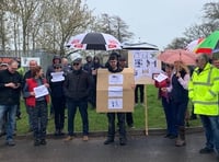 Surge in electricity bills sparks protest at Lydney Harbour