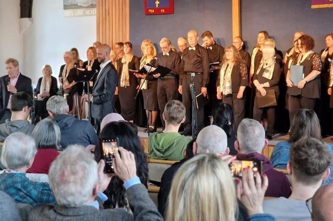The Forest Singers in concert at Coleford Baptist Church this month