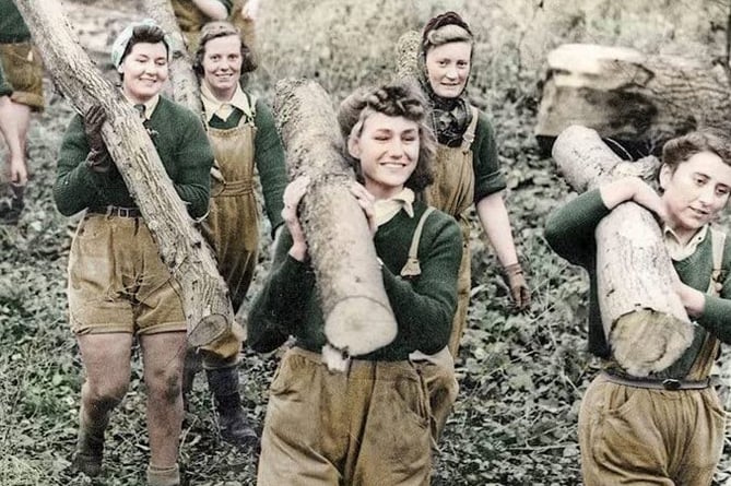 Author Joanna Foat is giving a talk on the 'lumberjills' of the Forest of Dean this week