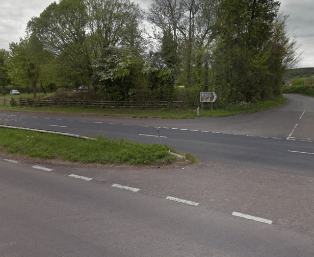 Emergency services at A48 accident near Woolaston