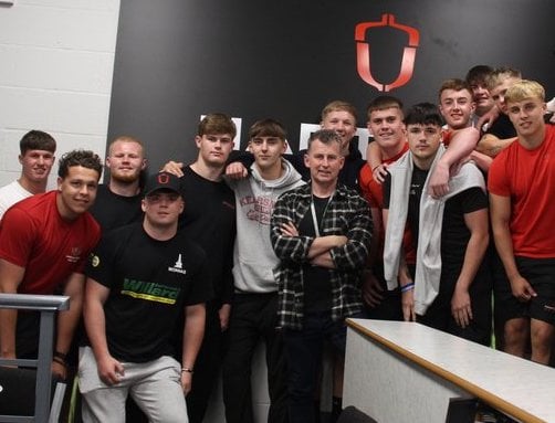 Ref Nigel Owens opens up to Hartpury students about mental health