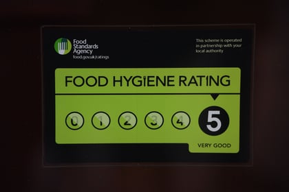 Good news as food hygiene ratings awarded to five Forest of Dean establishments