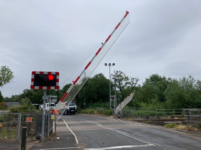 Traffic and rail services affected after lorry crash at Lydney