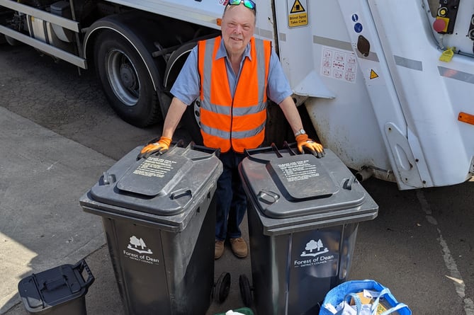 Cabinet member for waste and recycling, Cllr Andy Moore