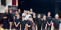 Dancers  raise hundreds for SARA after Chepstow festival rained off