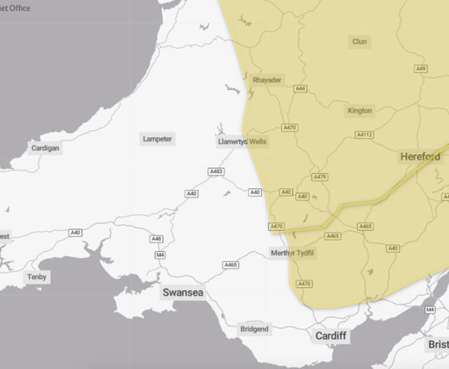 Met Office issues snow and ice warning for area