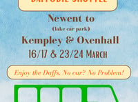 Take the bus to see the daffodils of Newent