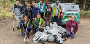 Gloucestershire College students join the Great British Spring Clean