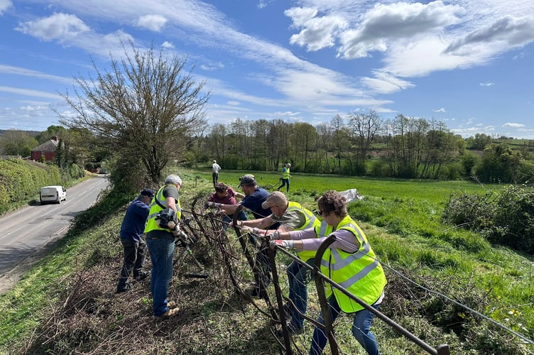 tug of war on Beauchamps Arms Bank