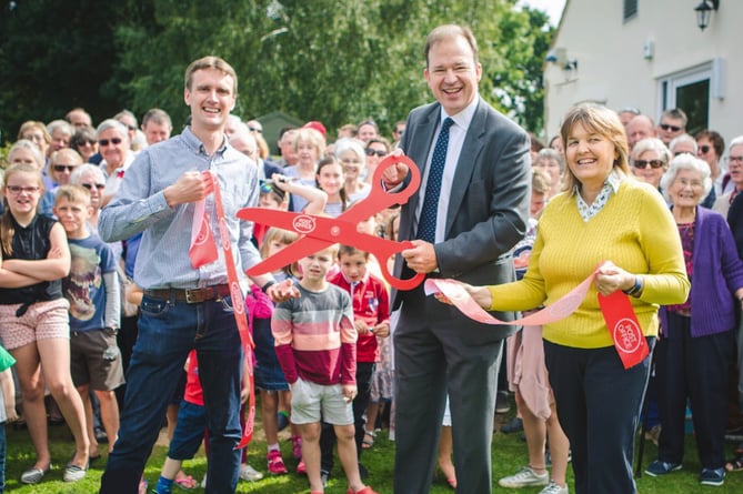 tape cutting ceremony