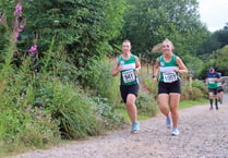 Nearly 200 runners tackle the Tintern Trot