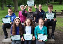 Forest of Dean students at Eco-Schools Green Flag celebration event
