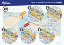 Prince of Wales Bridge maintenance starts Sunday 