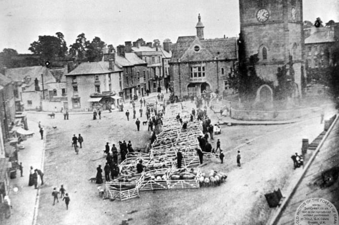 Market day in Coleford