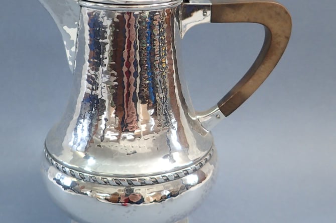 Silver Arts & Crafts Coffee Jug