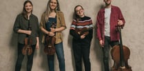 Rare opportunity to hear unique string quartet concert