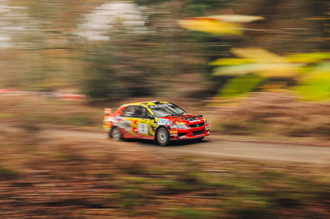 Racing through the Forest of Dean