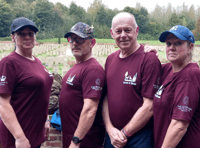 Forest team raises £9,000 for Army charity