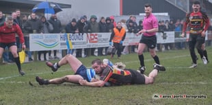 Cinderford score eight in try fest.